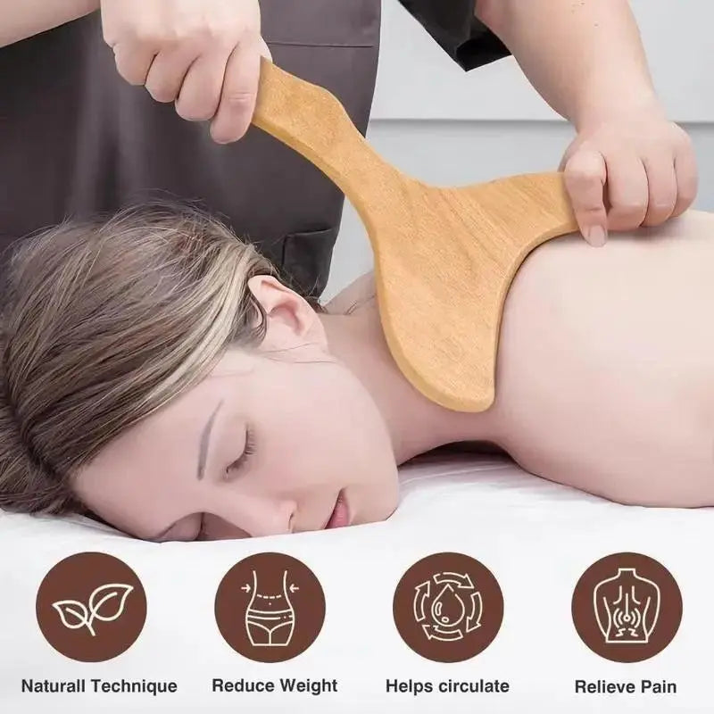 6pcs Wooden Massager Kit